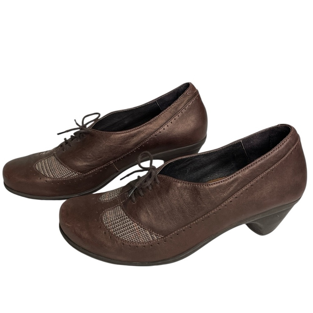 Naot Bronze Leather Shoes - Picture 3 of 6